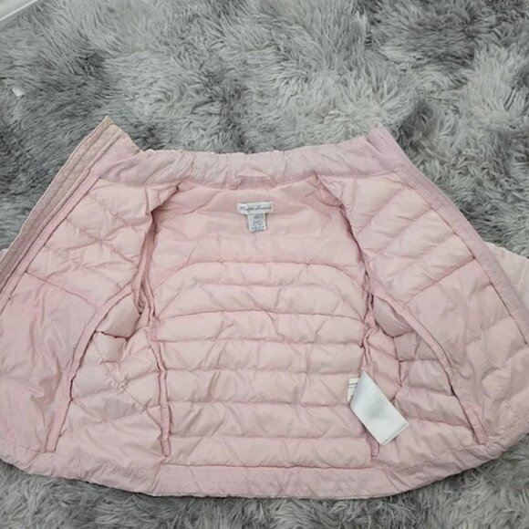 Ralph Lauren Light Pink Puffer Baby's Jacket - Picture 6 of 7